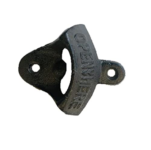 100 Cast Iron Wall Mounted Rustic Vintage Style Bottle Openers Open Here