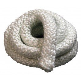 1 Inch Woodstove Gasket Rope, Door Gasket, Round Fiberglass Rope Seal (10 Feet)