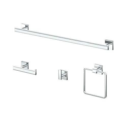 Gatco 4050 Elevate 24'' Towel Bar, Chrome