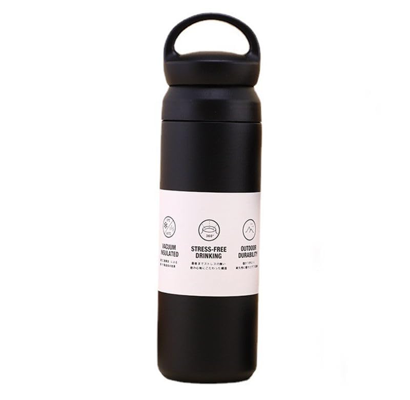 Asharandco 500Ml Stainless Steel Water Bottle | OdourFree Drinking Bottle With Secure Cap For School, | BpaFree, Leakproof Wit