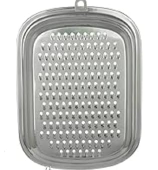 Grayter Mii Art Kitchen Large Stainless Steel Vegetables, Cheese, Ginger Grater,Color (Silver)