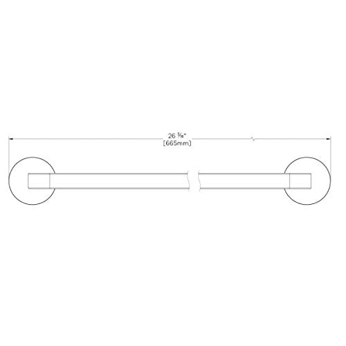 Speakman Sa-2707 Vector 24-Inch Polished Chrome Towel Bar