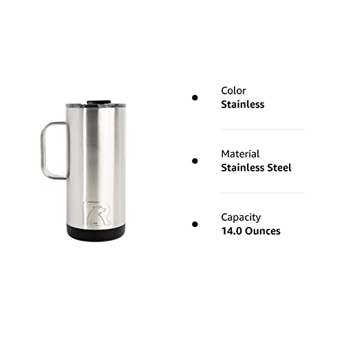 Rtic Travel Coffee Cup (16 Oz), Stainless