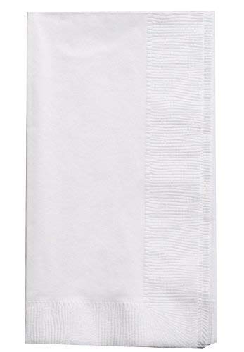 17 X 15- 2 Ply White Dinner Napkins- Case Of 3,000Ct