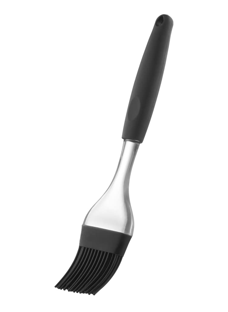 Millvado Silicone Basting Brush: Heat Resistant Cooking Brush For Oil And Sauce - Flexible Food Brush - Dishwasher Safe Basting