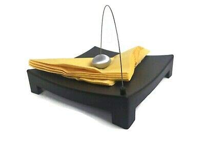 IKEA Napkin Holder, Aluminum, 1-Pack, Black, Model 800.454.48
