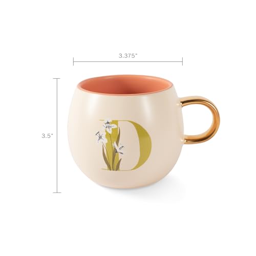 Fringe Studio Floral D Organic Round Mug (428035) 14 fl oz