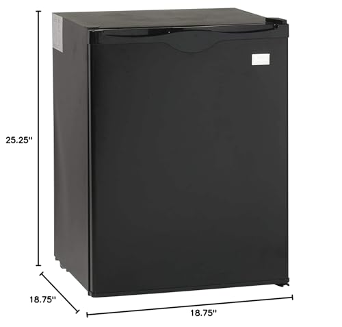 Avanti Ar2416B Compact Refrigerator, Black