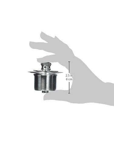 Watco 38305-Cp Push Pull Closure Tub, Chrome Plated