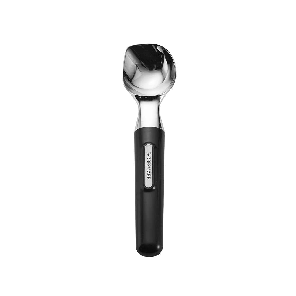 Farberware Professional Ice Cream Scoop, Comfortable Handle, Heavy Duty, Professional Grade Scooper, Get Perfect Shape Scoops, G
