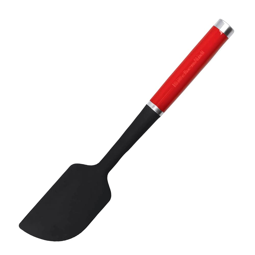 KitchenAid Silicone Spatula, Heat Resistant Flexible Bowl Scraper  Empire Red