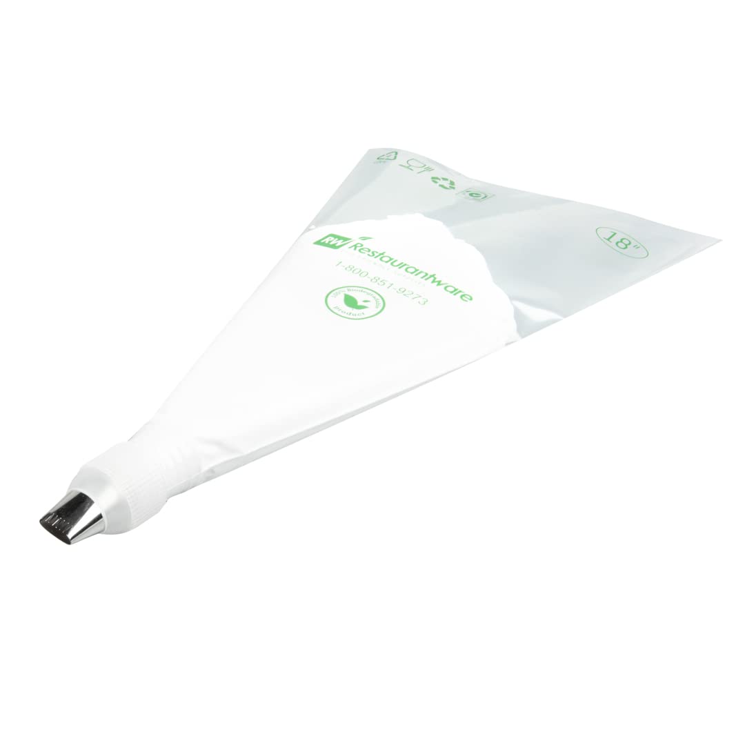 Restaurantware Pastry Tek Pastry Tip 1 Reusable Basketweave Piping Tip - #1D Dent-Resistant Stainless Steel Icing Tip Dishwasher