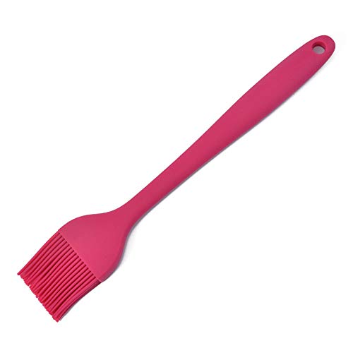Kitchenfest Silicone NonStick Heat Resistant Kitchen Utensil| Silicone Basting Brush 21Cm |Pack Of 1 Multi