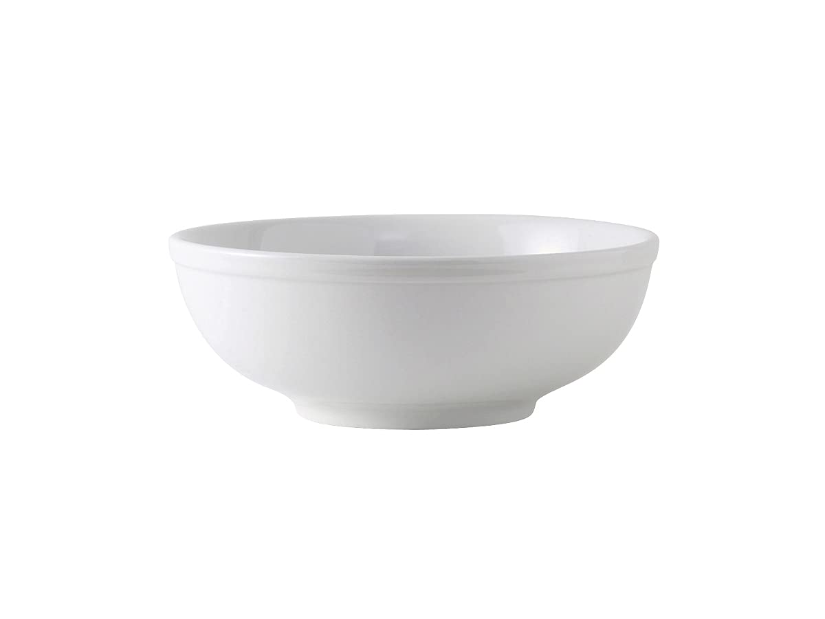Tuxton China BPB-5203 Menudo/Salad/Pasta Bowl, 58 oz., 8-1/2 Diameter x 3-1/8H, Round, Microwave and Dishwasher Safe, Oven Proof