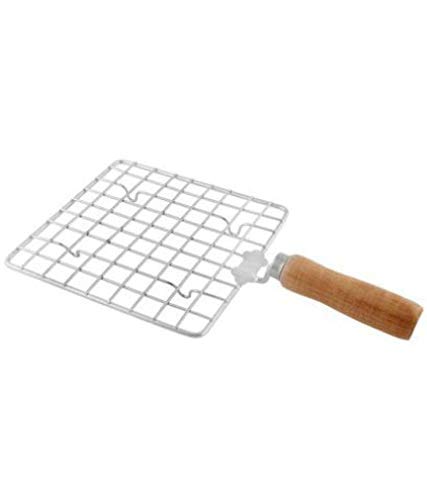 Sahishnu Online & Marketing Rectangle Roasting Net, Rectangle Roaster, Papad Roaster, Roasting Pan,Wire Roaster,Roasting Net, Ro
