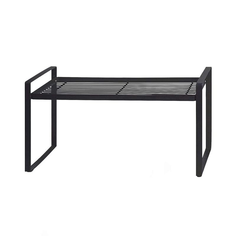 Appeasy Easyroot Kitchen Countertop And Cabinet Shelf Organiser For Pantry, Kitchen, Bathroom, Bedroom (Black)