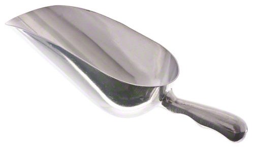 Update International As-24 Aluminum Scoop, 24 Oz