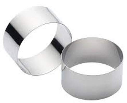 Stainless Steel Round Food Ring Sunrise Kitchen Supply (2 Pieces) (2''D X 1''H)