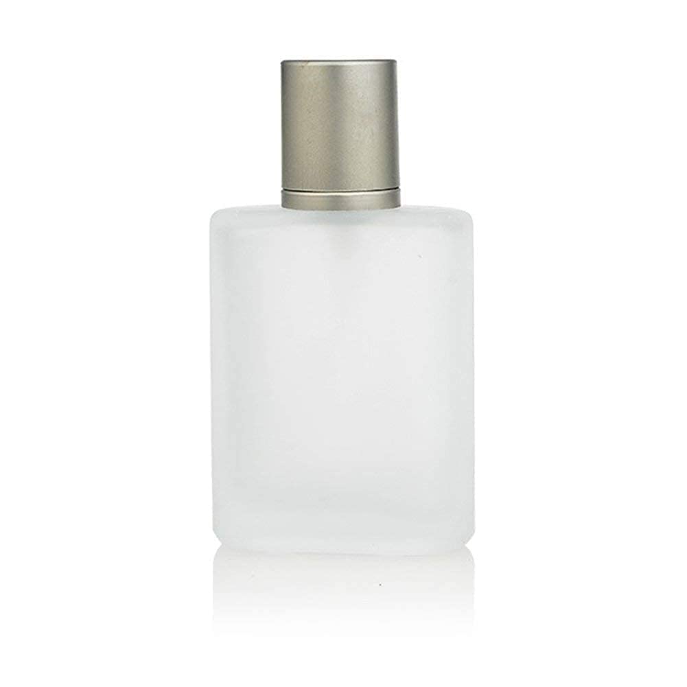 Enslz Frosted Glass Bottle Perfume Atomizer Refillable Spray Empty Perfume Bottle For Men And Women (50Ml)