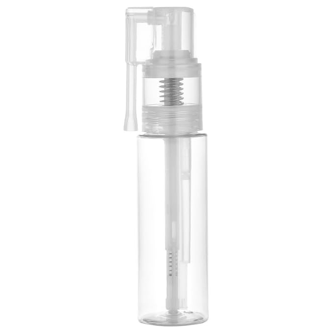Feilguee 1 PCS Glitter Duster Sprayer, 60ML Powder Spray Bottle, Glitter Spray Pump, for Makeup, Cake Glitter, Barber, Dry Clean