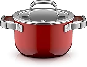 WMF Fusiontec Mineral Pro 0519535290 Cooking Pot with Lid, 16 cm, ScratchResistant Material, Small Induction Saucepan, Suitable