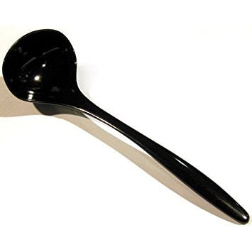 Gourmac Black Melamine Mini Soup Ladle 7.5'' (3565Bk)
