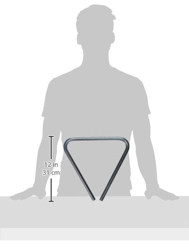 Enclume Premier 10-Inch Finishing Touches Dinner Triangle, Matches Enclume Pot Racks, Hammered Steel