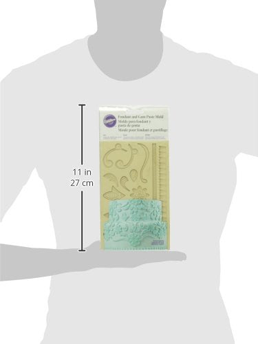 Wilton Fondant And Gum Paste Silicone Mold, Lace