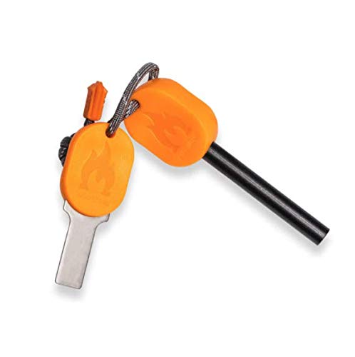 Solo Stove Fire Striker Stainless Steel Ferrocerium Rod Waterproof Fire Starter For Camping Survival Kits And Hiking Easy Grip H