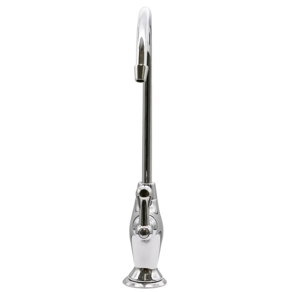 Westbrass D2033-Nl-26 10'' Classic 1-Lever Handle Cold Water Dispenser Faucet, Polished Chrome