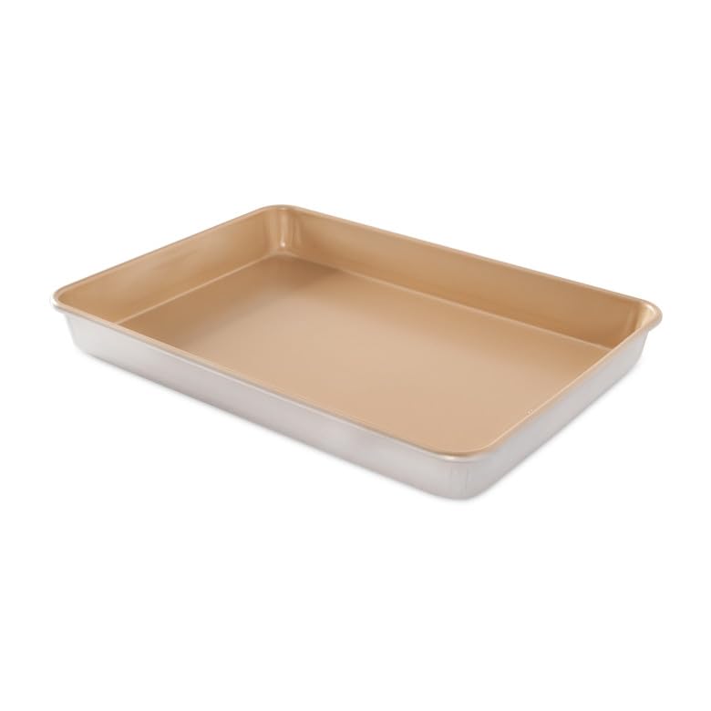 Nordic Ware Naturals Aluminum Nonstick High-Side Sheet Cake Pan