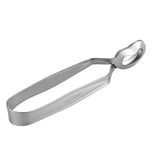 Ujeavette 6Xescargot Tongs Snail Tongs Stainless Steel Heavy Kitchen Cooking Tool 160Mm