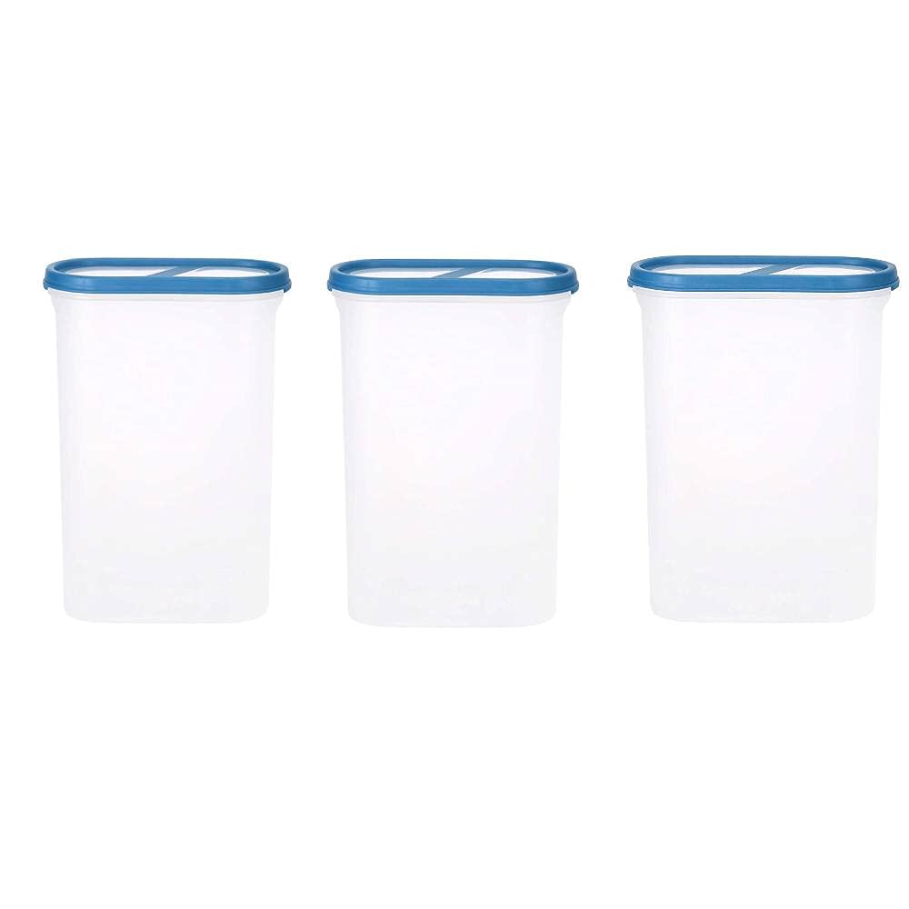 Simparte 360 Airtight Kitchen Storage Container Set For Rice|Dal|Atta|Flour|Cereals|Pulses|Snacks, Stackable|Bpa Free|Modular De