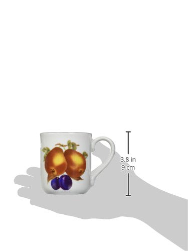 Royal Worcester Evesham Gold Mug With Pear And Damson Motif