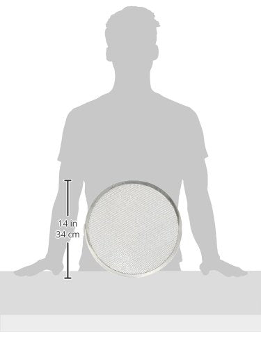 American Metalcraft 18715 Pizza Screen, 15.05'' Length, 15'' Width, Silver