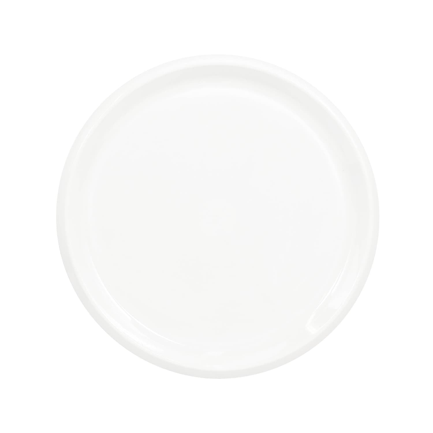 Amscan Elegant White Plastic Platter - 16'' (1 Pc.) | Durable & Stylish Design | Ideal For Events, Parties & Catering