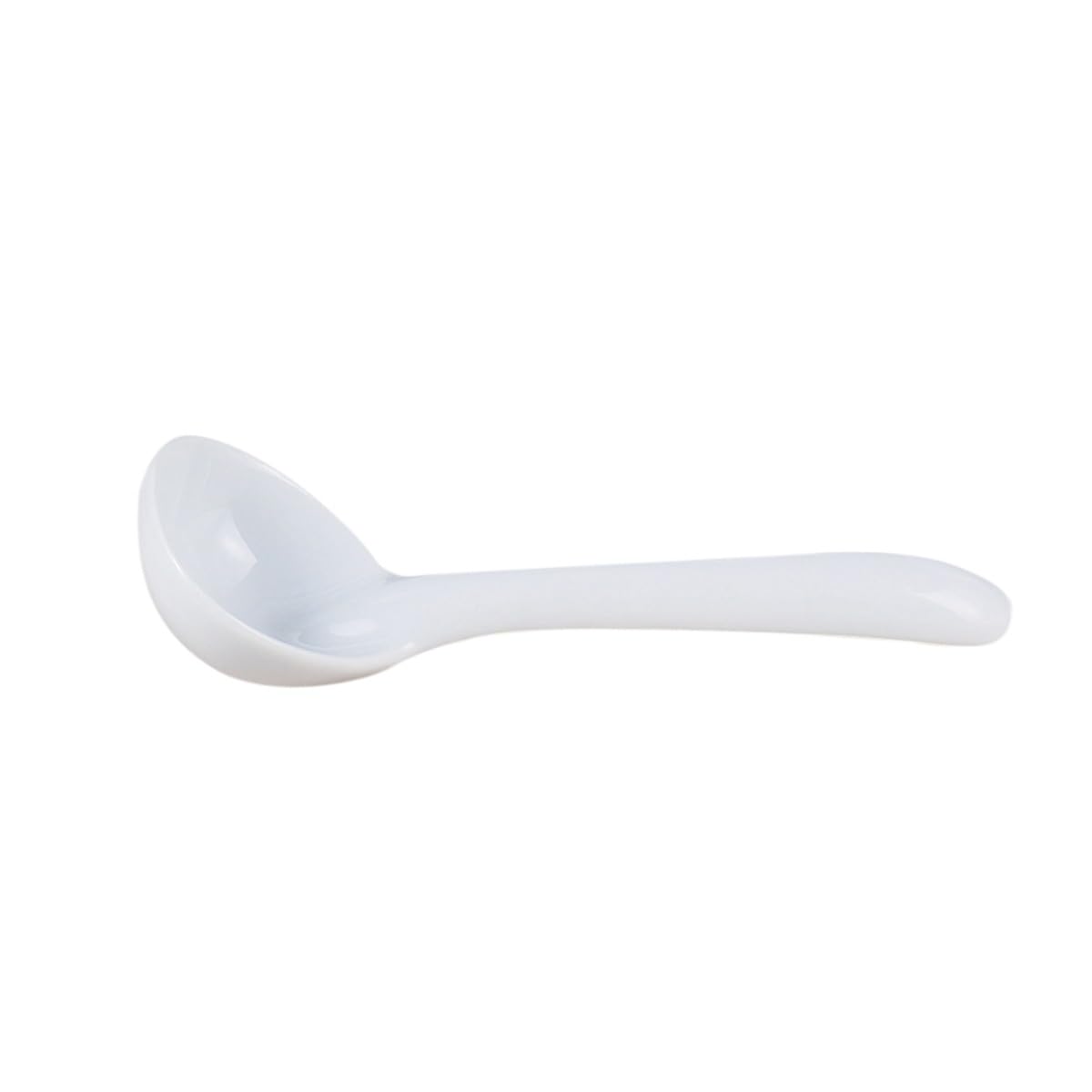 Hic Kitchen Gravy Ladle, Fine White Porcelain, 1-Ounce
