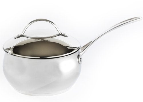 Hamilton Beach Stainless Gourmet Pro 3 Quart Covered Sauce Pan