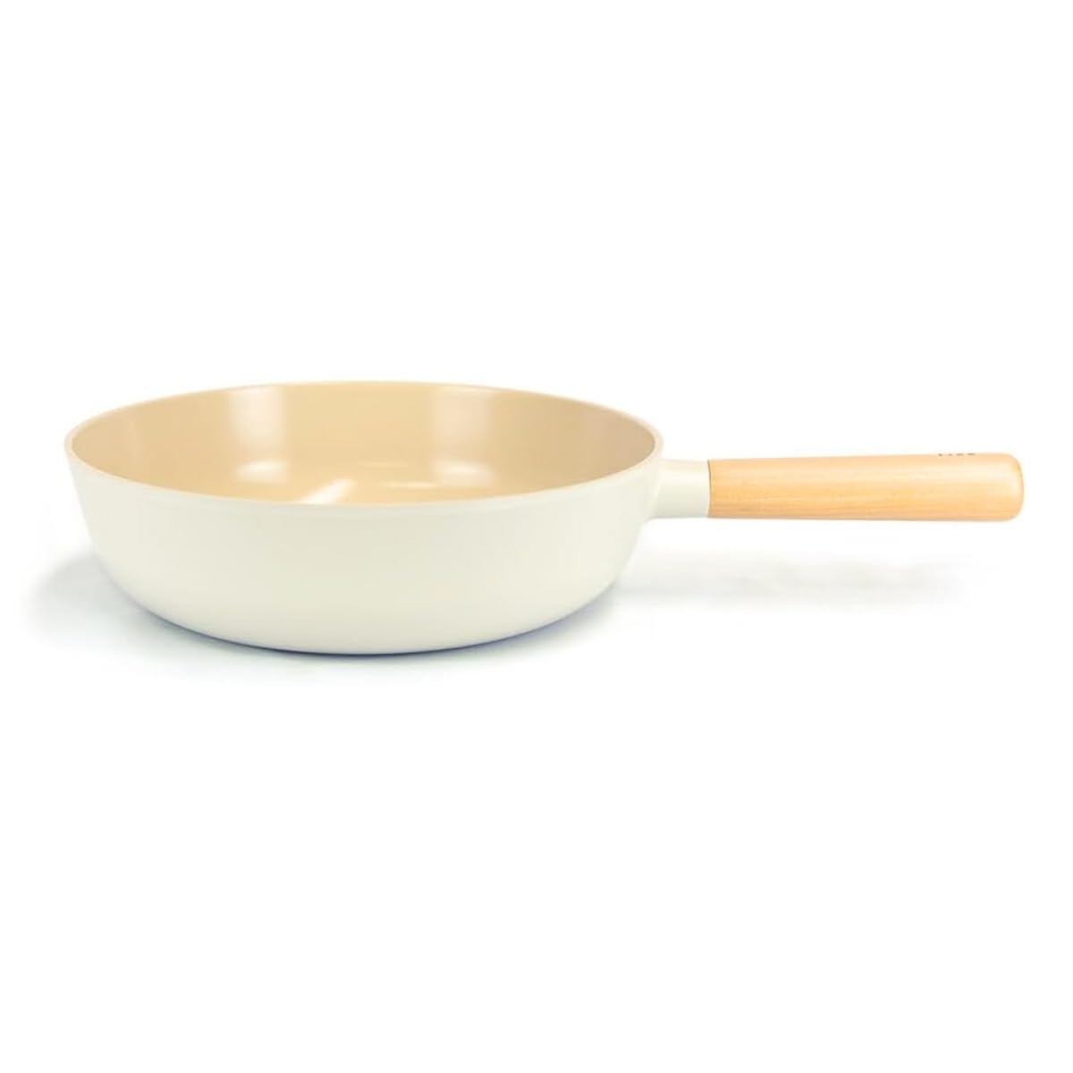 Neoflam FIKA 10Inch Ceramic Nonstick Flat Bottom Wok Pan, Induction