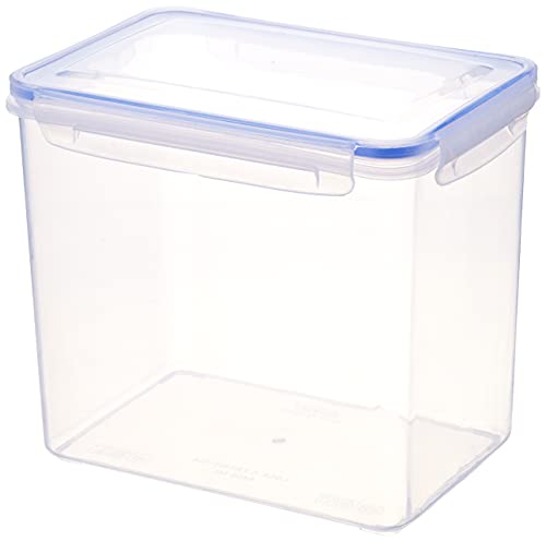 Aristo Lock & Fresh 304 Plastic Storage Container - 4400 ML, Transparent Clear, large (LOCK&FRESH304) (22 x 15.5 x 19cm)