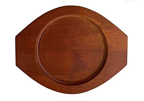 Sunrise Wood Underliner/Trivet For Cast Iron (Dark Brown)