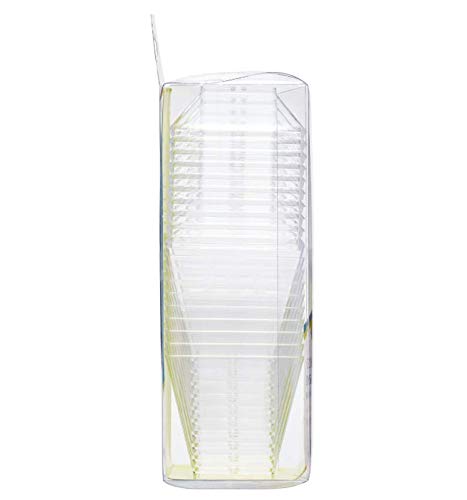 Lillian Tablesettings Mini Gourmet Dish-6 Oz | Clear | Pack Of 8 Plastic Serve Ware (64549)
