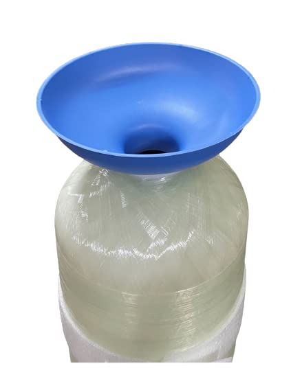 Vistar Water Technologies Multi-Purpose Funnel, 2.5" x 10", Blue, Plastic, Model 343604