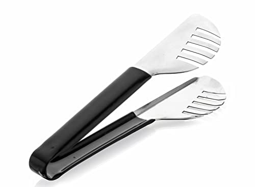 Signoraware Stainless Steel Heavy Gauge(1 Mm) High Gloss Spagethi Tong | Non Slip & Comfortable Grip | Great For Grilling & Sala