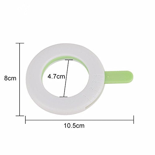Beespring Spaghetti Measuring Tool,Noodle Selector,Pasta Measurer Tool, Noodles Component Selector Quantitative Adjusting Disk,S