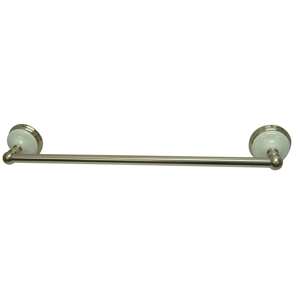 Kingston Brass BA1112SN Victorian 18'' Towel Bar  Brushed Nickel