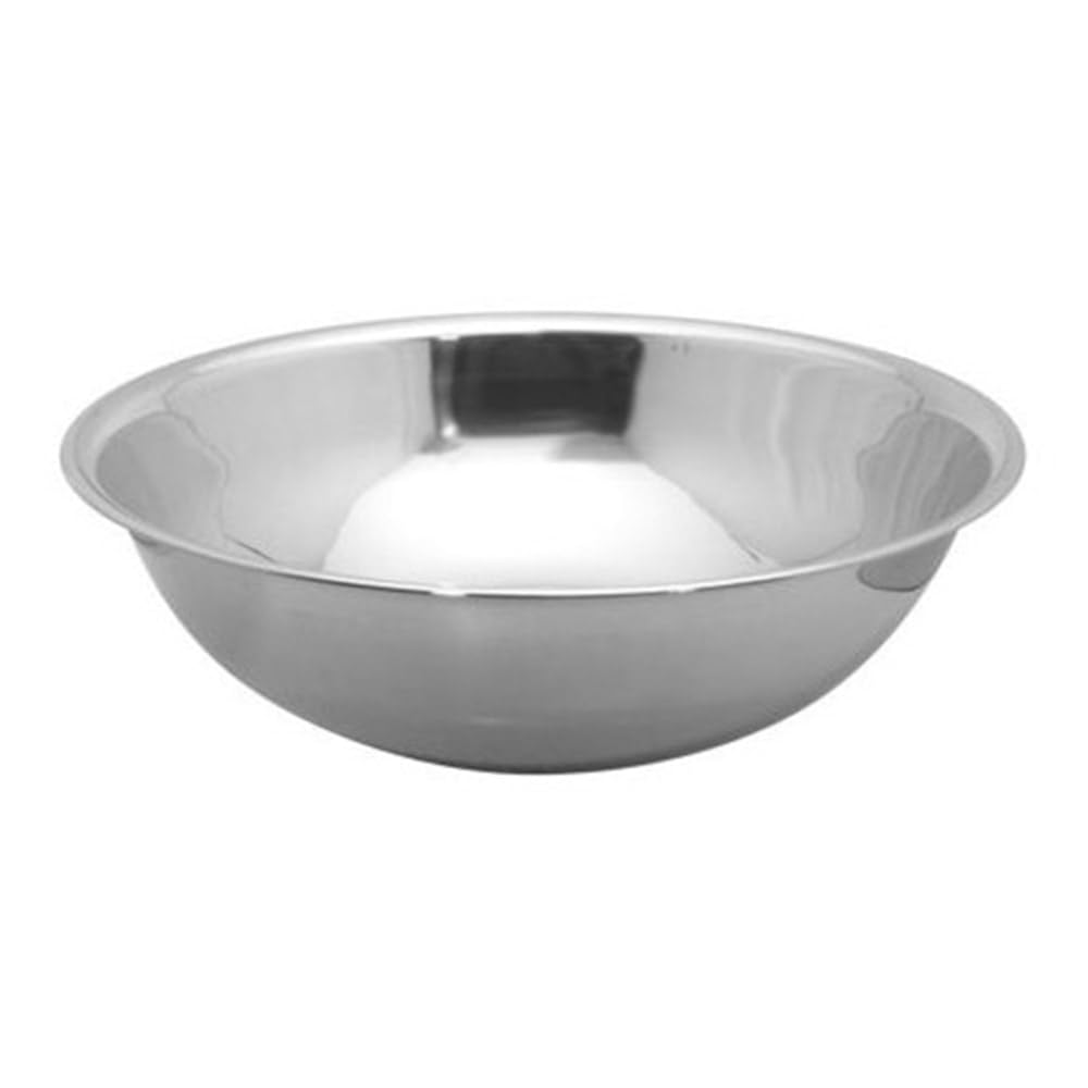 Vollrath Bright Mirror Finish S/S 20-Quart Economy Stainless Steel Mixing Bowl