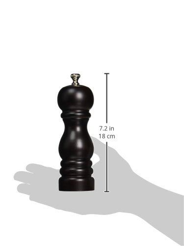 Chef Specialties 6.5 Inch Duo Pepper Mill And Salt Shaker Combo