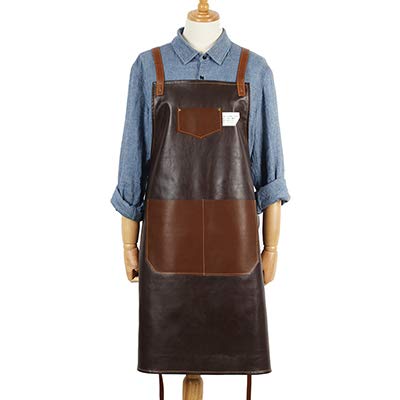 3Nh Pack Of 1 Multiutility Apron (Color: Multi Color, Size: 75X80Cm, Material: Leather)