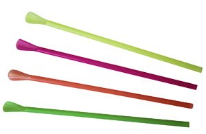 200 Snow Cone Cups 6 Oz And 200 Spoon Straws